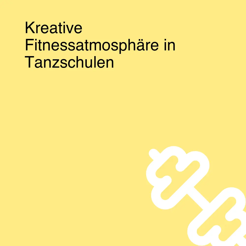 Kreative Fitnessatmosphäre in Tanzschulen