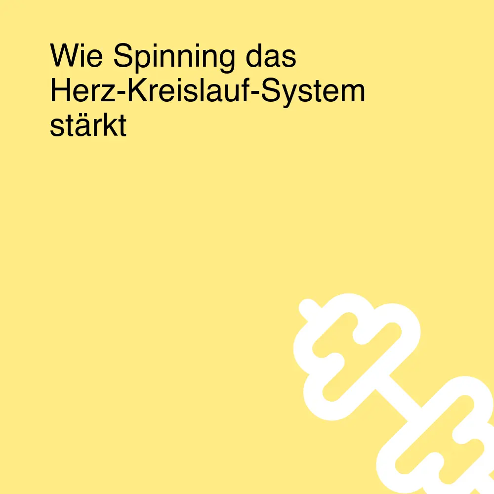 Wie Spinning das Herz-Kreislauf-System stärkt