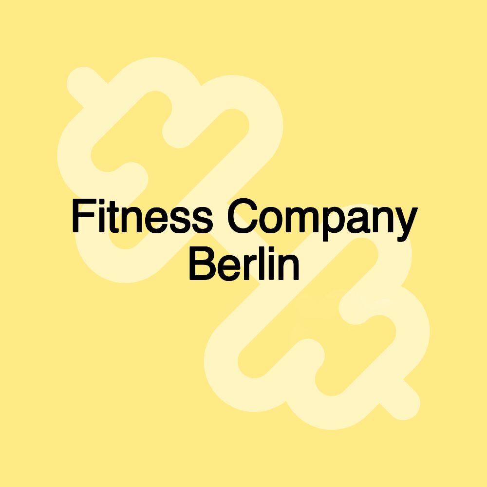 Fitness Company Berlin