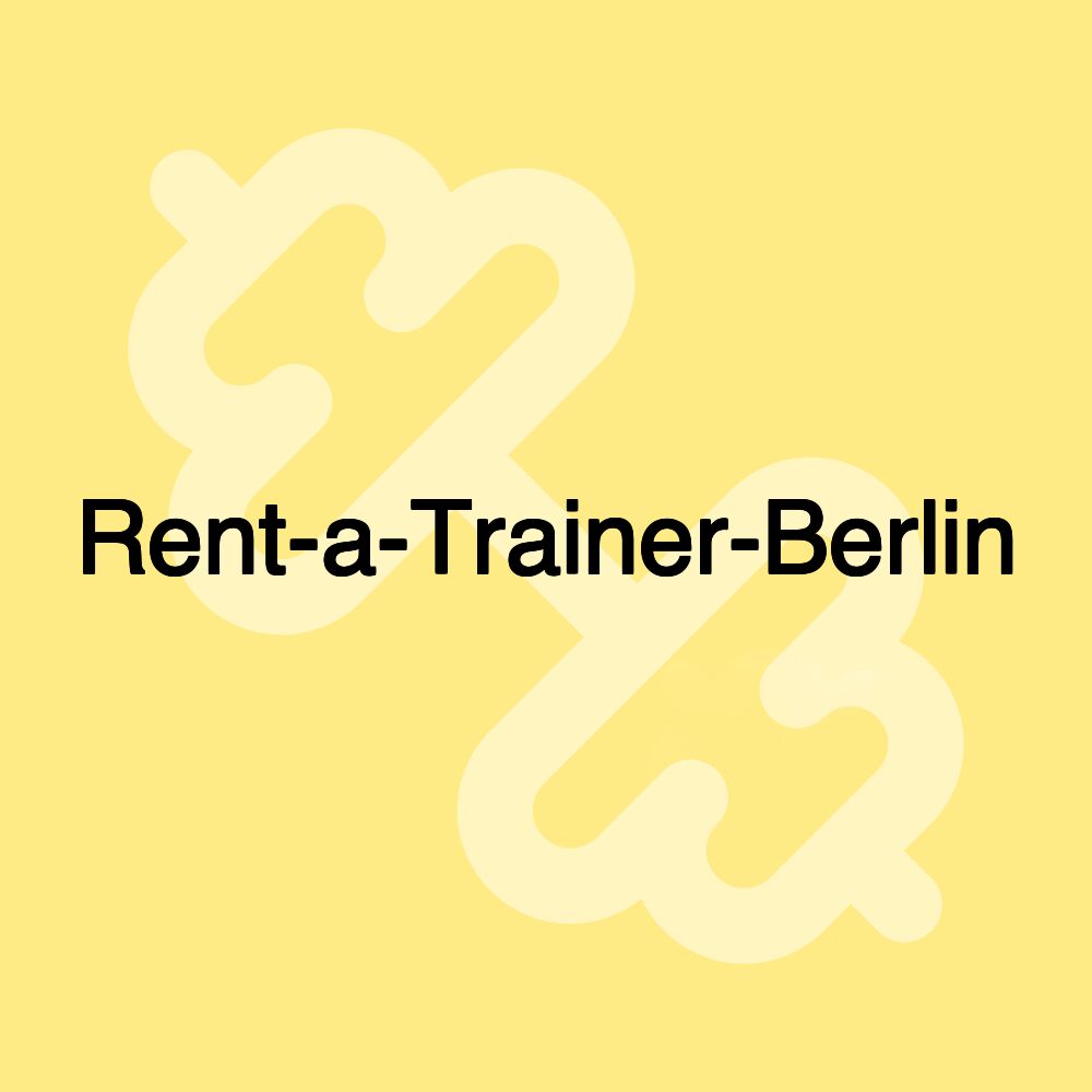 Rent-a-Trainer-Berlin