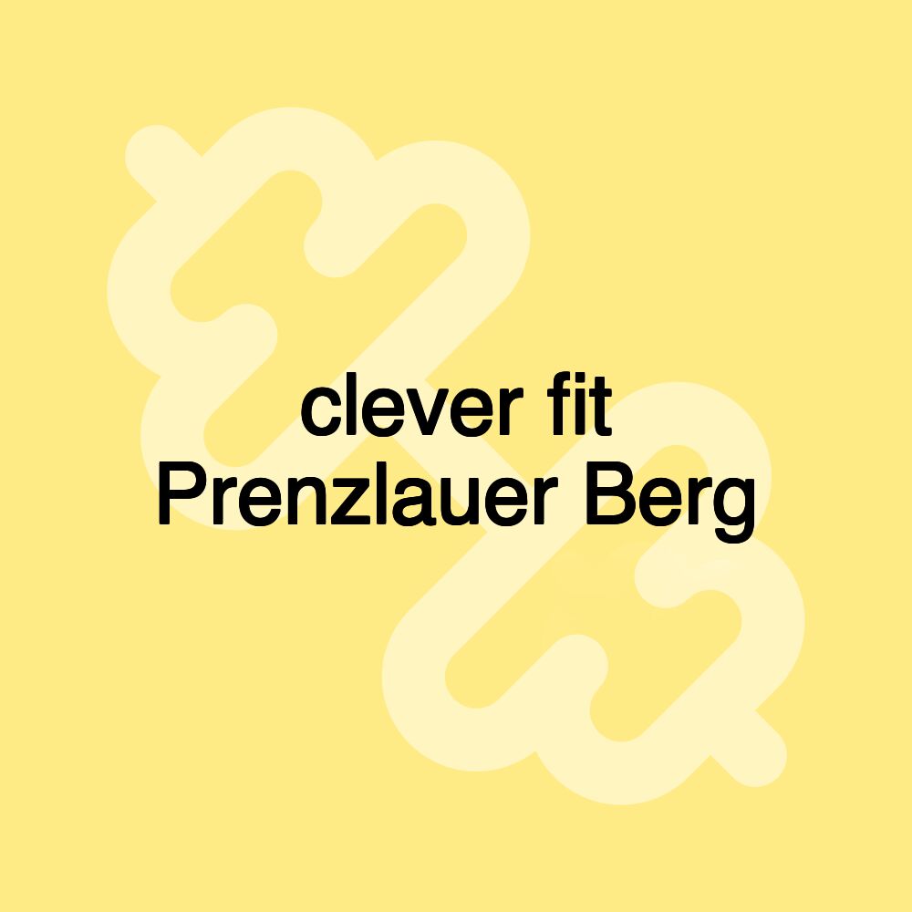 clever fit Prenzlauer Berg