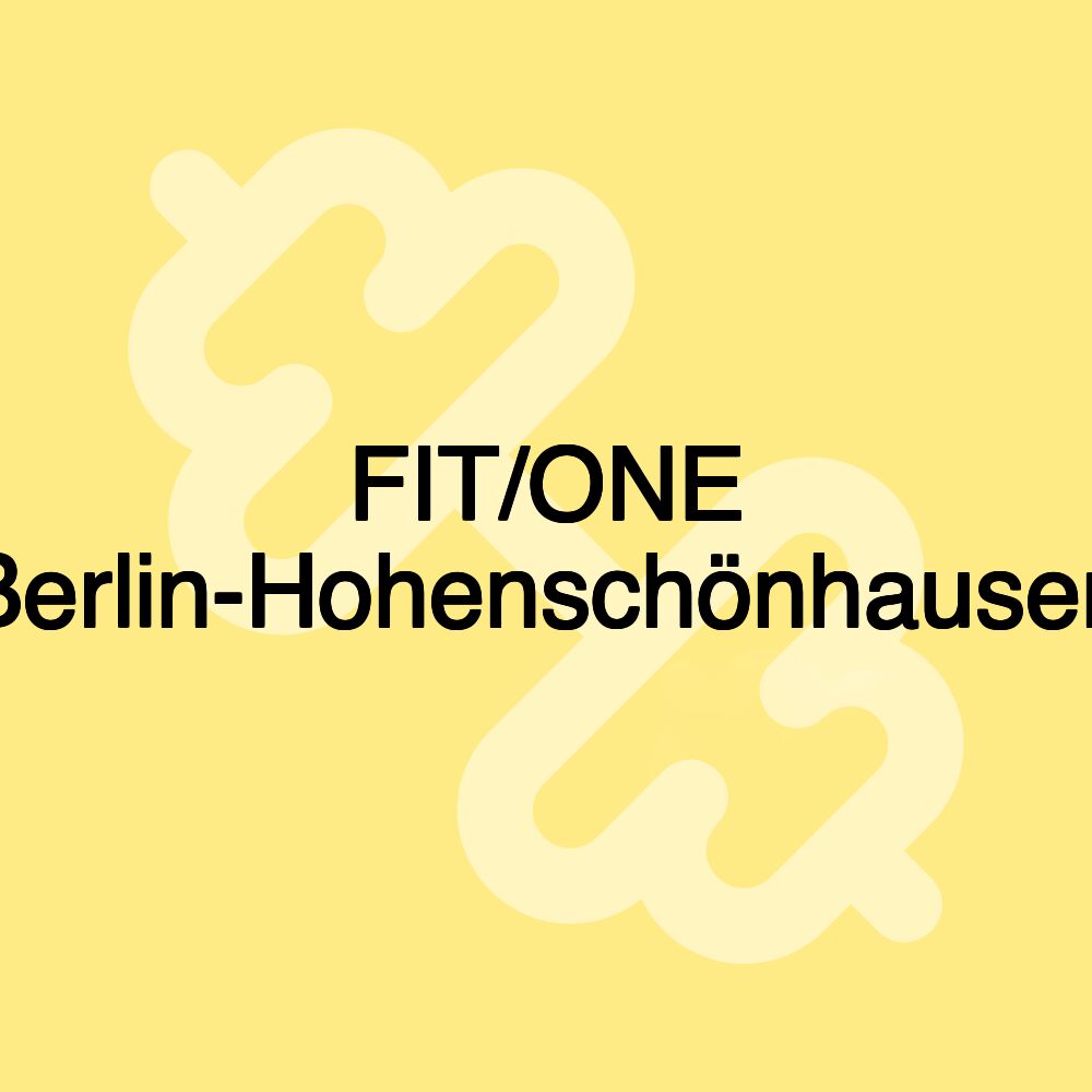 FIT/ONE Berlin-Hohenschönhausen