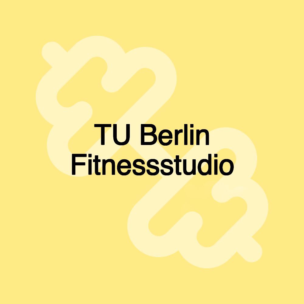 TU Berlin Fitnessstudio