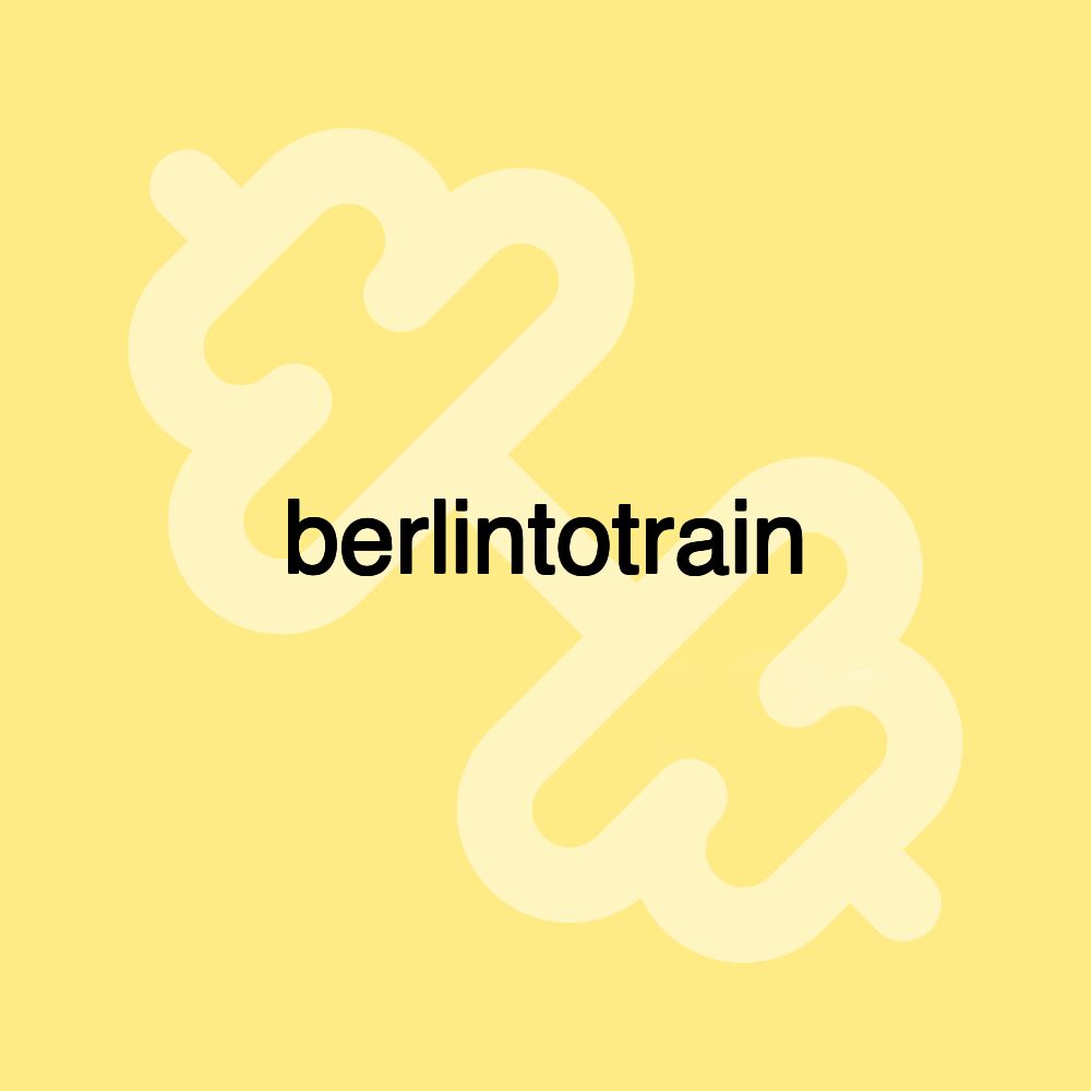 berlintotrain