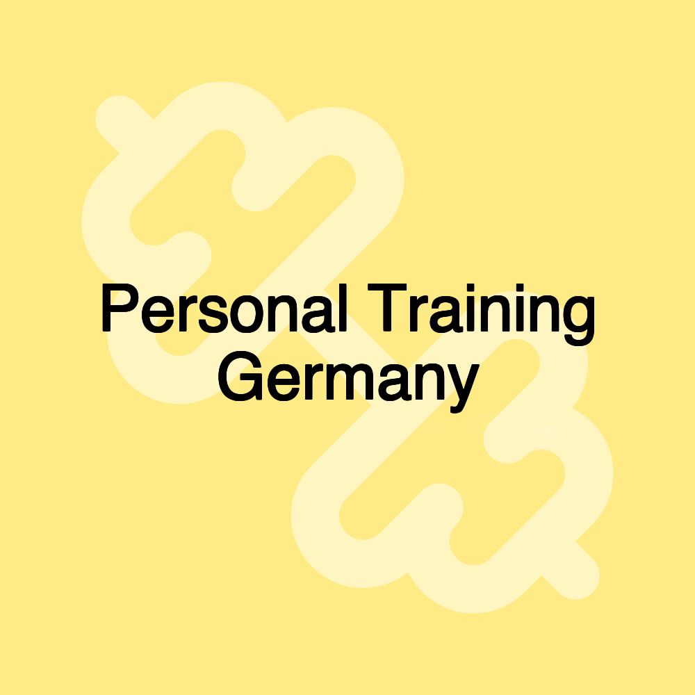 Personal Training Germany