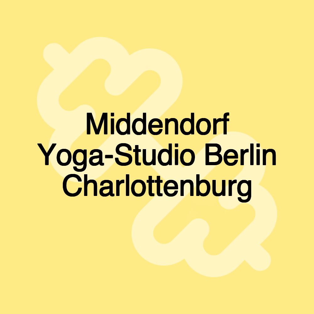 Middendorf Yoga-Studio Berlin Charlottenburg