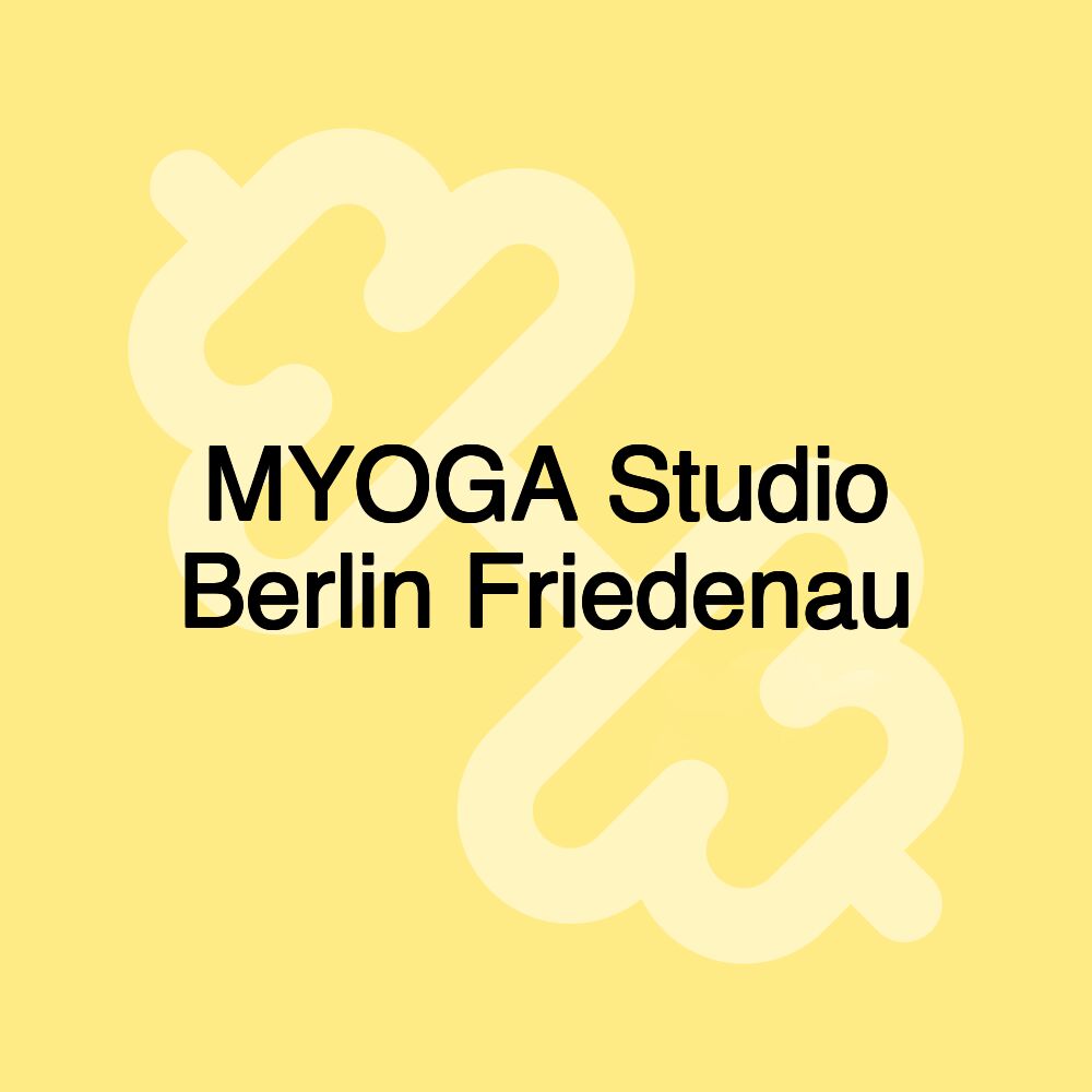 MYOGA Studio Berlin Friedenau