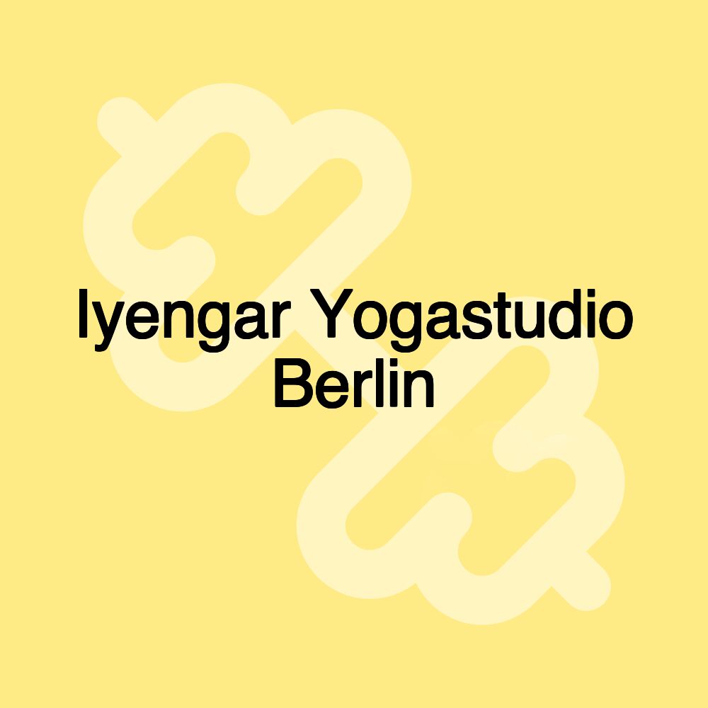 Iyengar Yogastudio Berlin