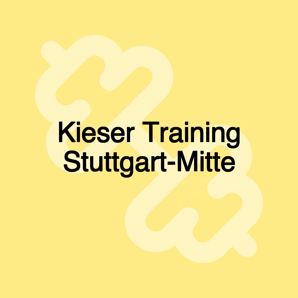 Kieser Training Stuttgart-Mitte