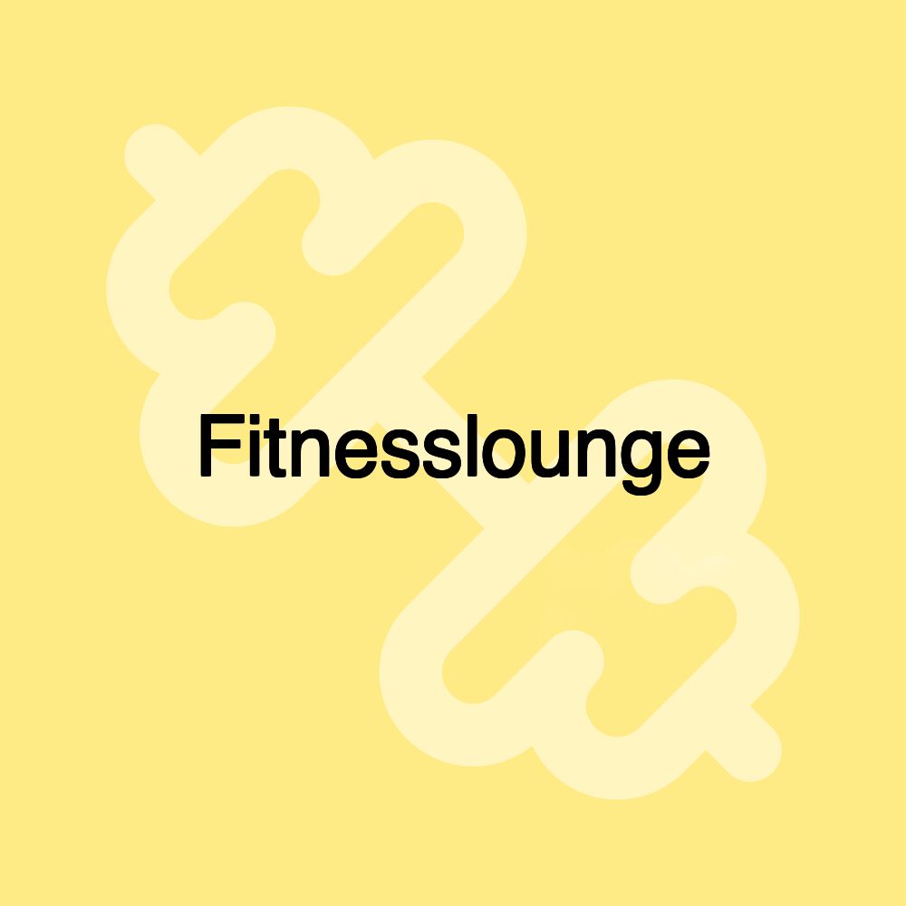 Fitnesslounge