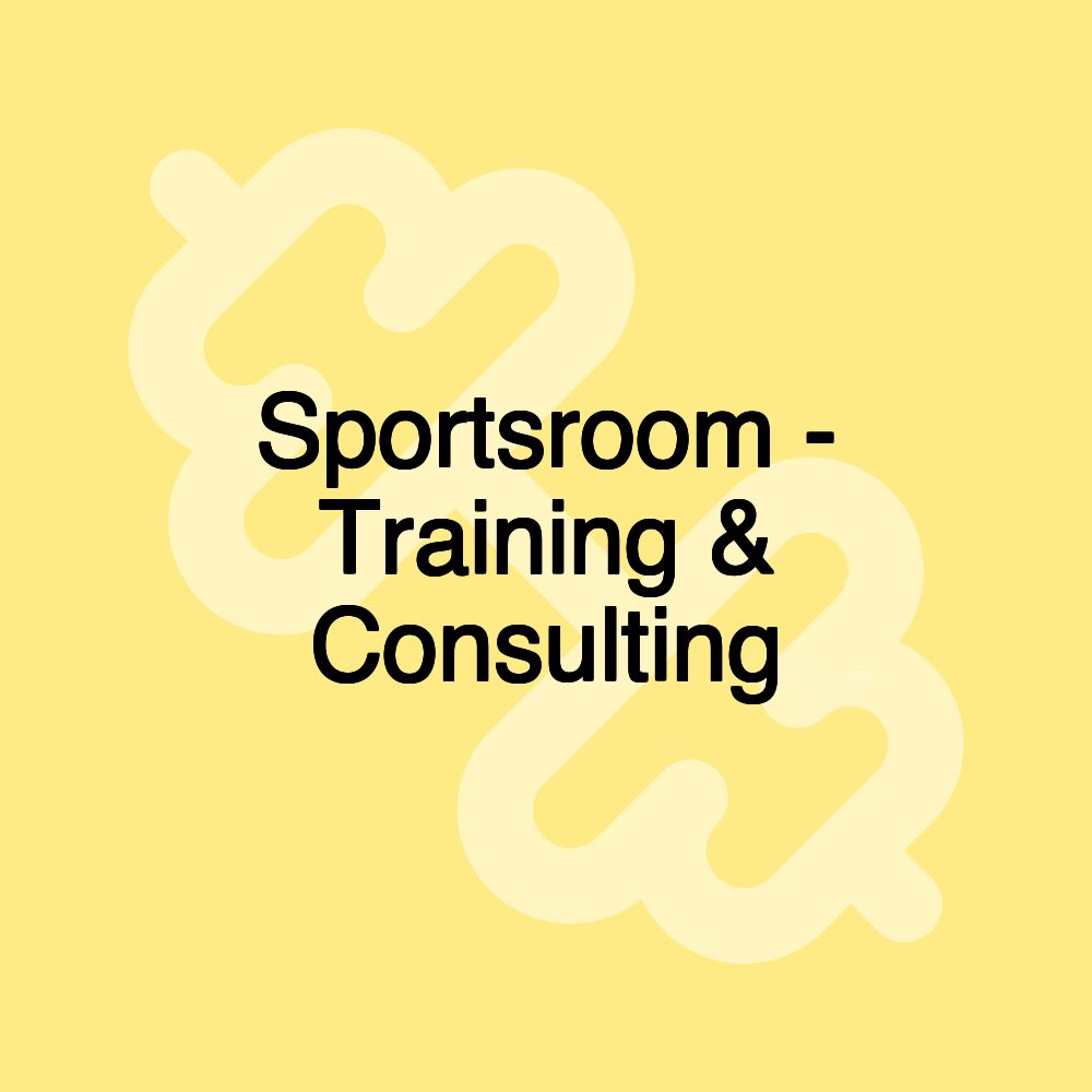 Sportsroom - Training & Consulting