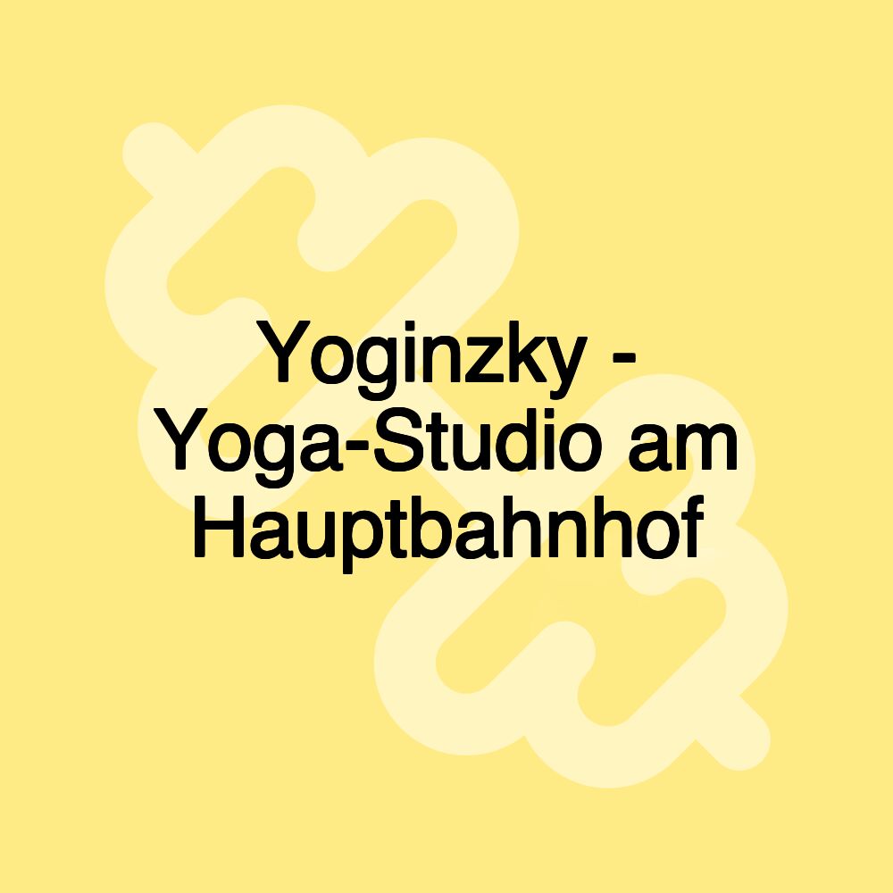 Yoginzky - Yoga-Studio am Hauptbahnhof