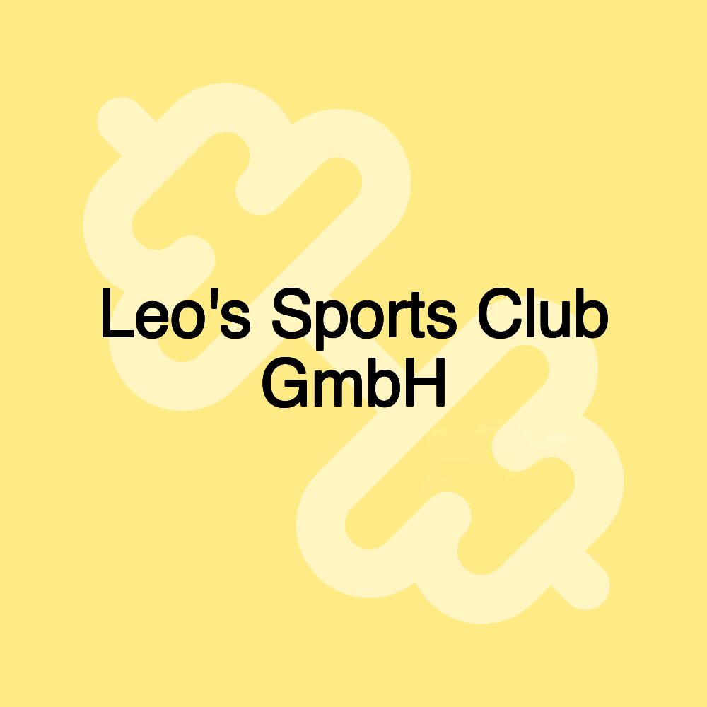 Leo's Sports Club GmbH