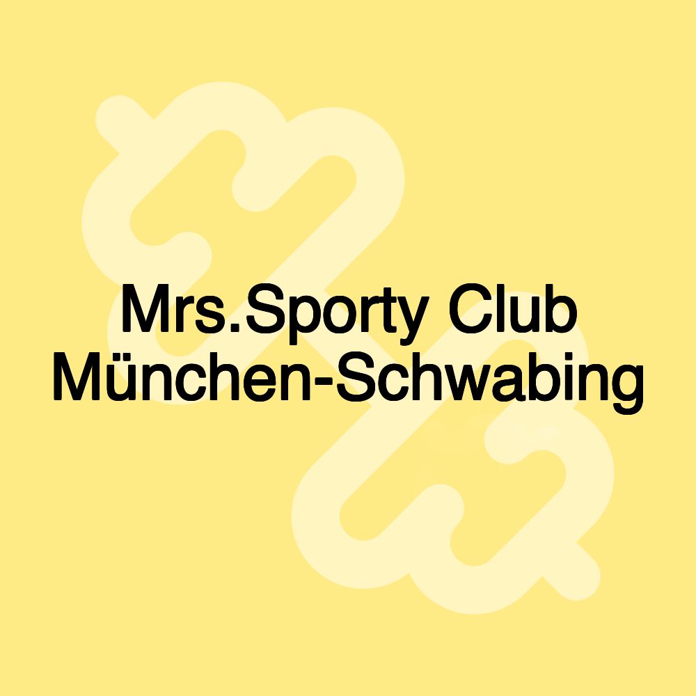 Mrs.Sporty Club München-Schwabing