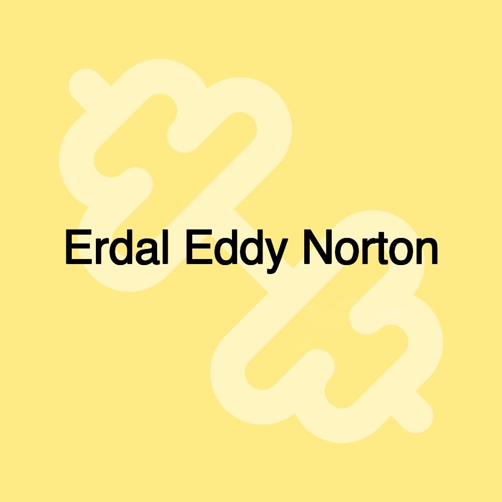 Erdal Eddy Norton