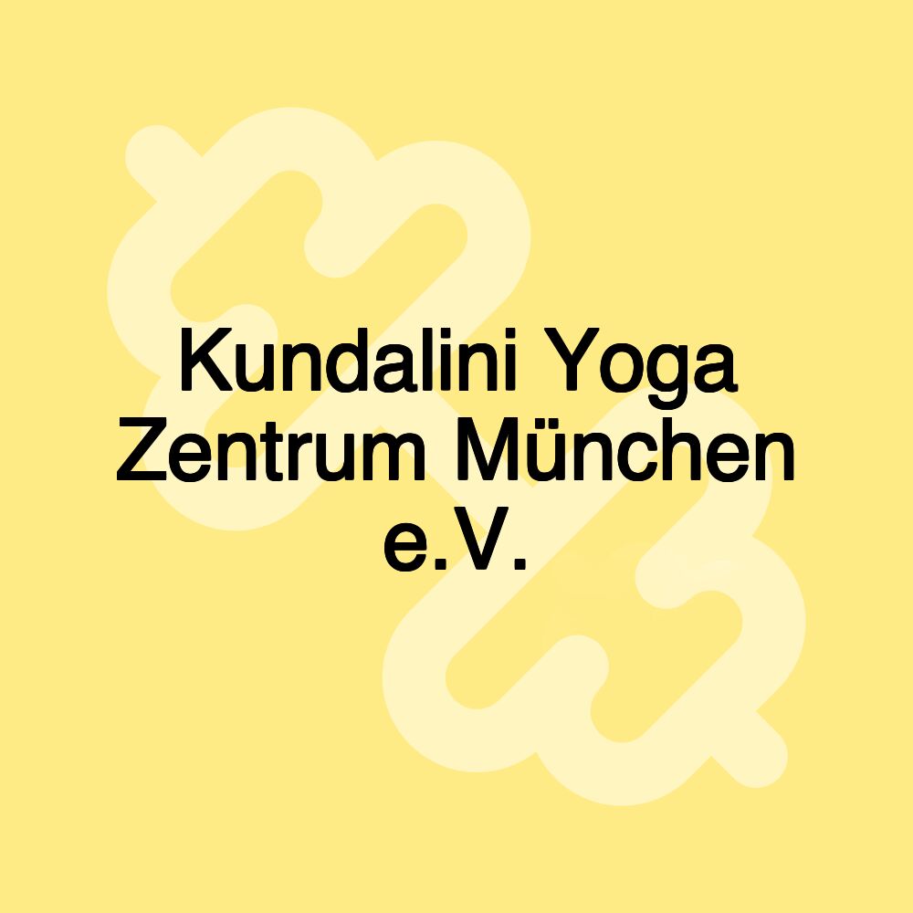 Kundalini Yoga Zentrum München e.V.