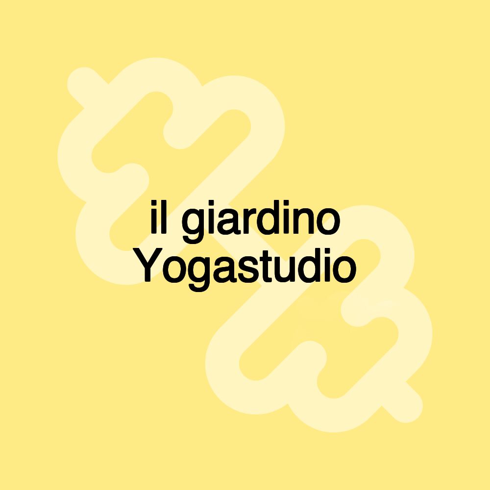 il giardino Yogastudio