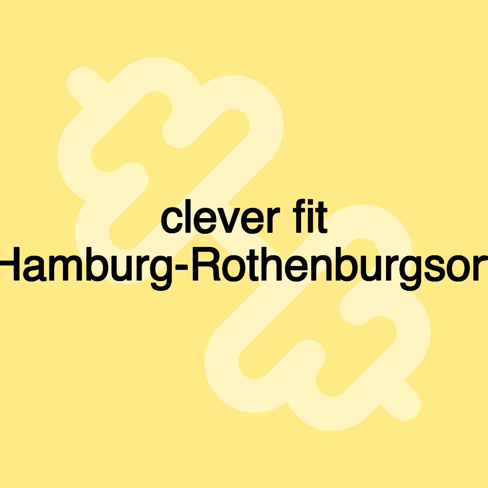 clever fit Hamburg-Rothenburgsort