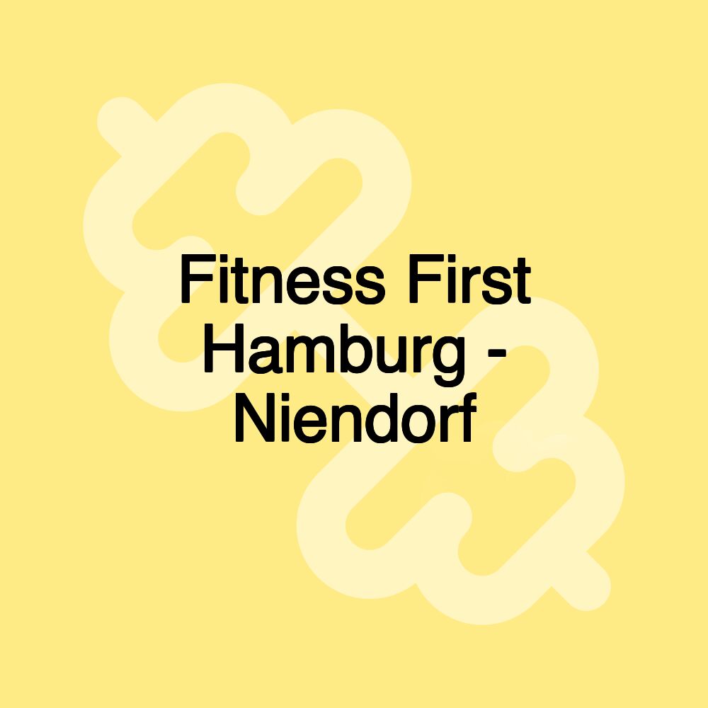 Fitness First Hamburg - Niendorf