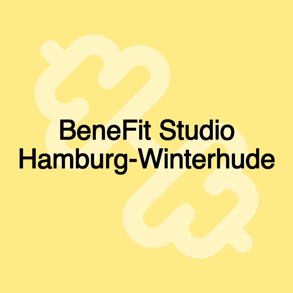 BeneFit Studio Hamburg-Winterhude