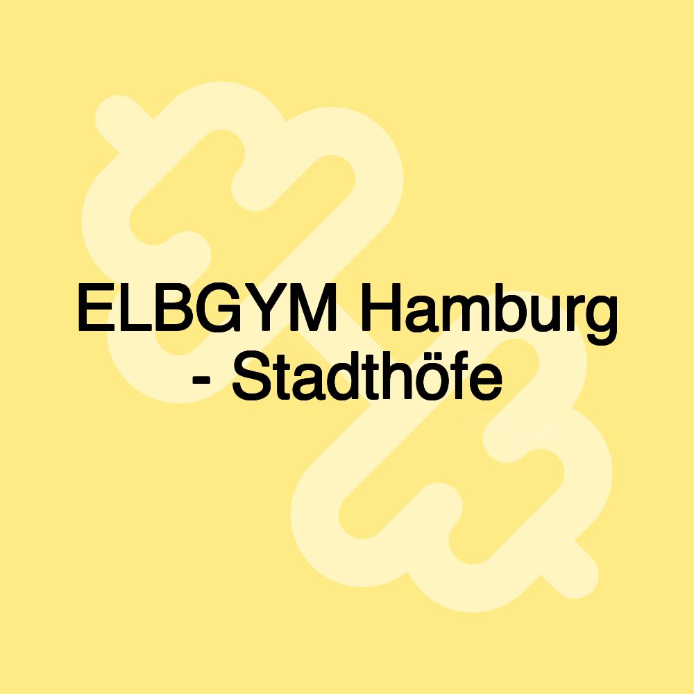 ELBGYM Hamburg - Stadthöfe