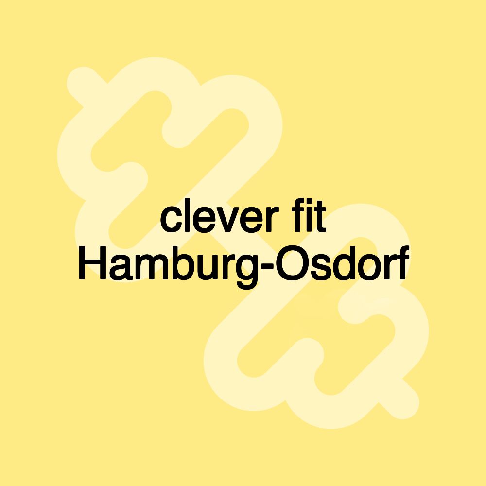 clever fit Hamburg-Osdorf