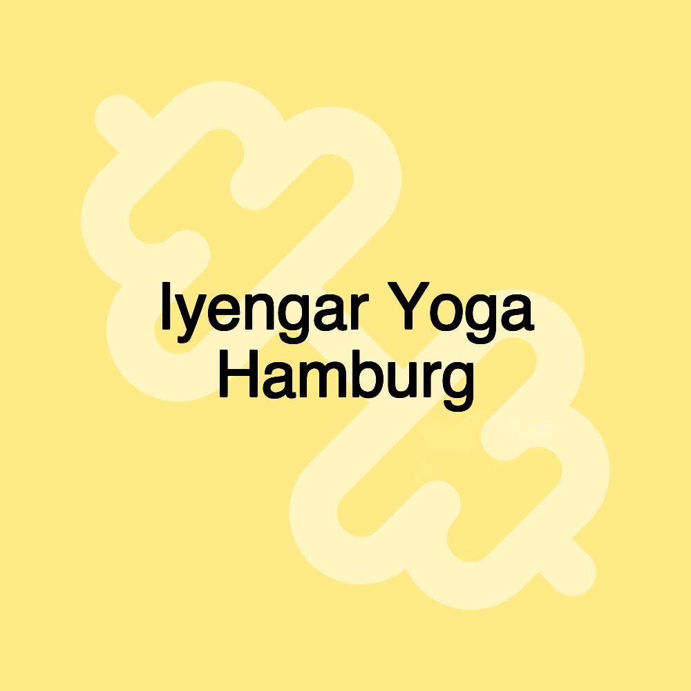 Iyengar Yoga Hamburg