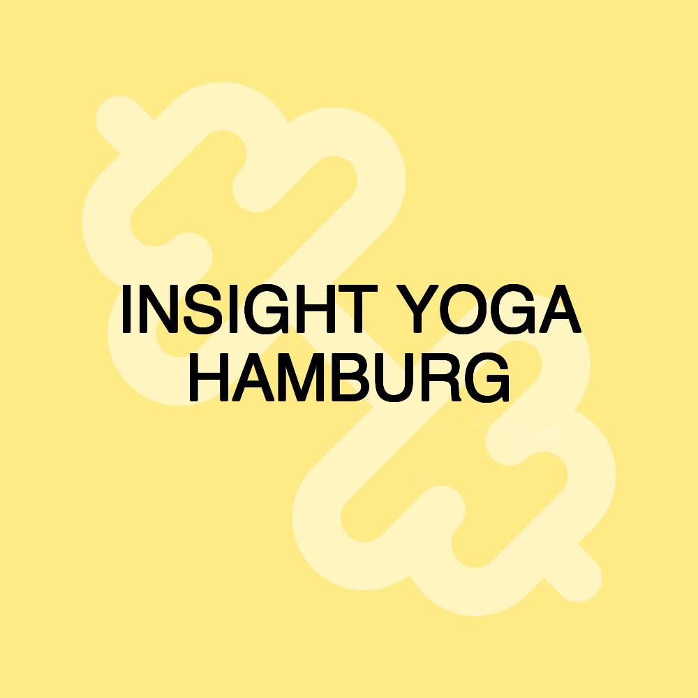 INSIGHT YOGA HAMBURG