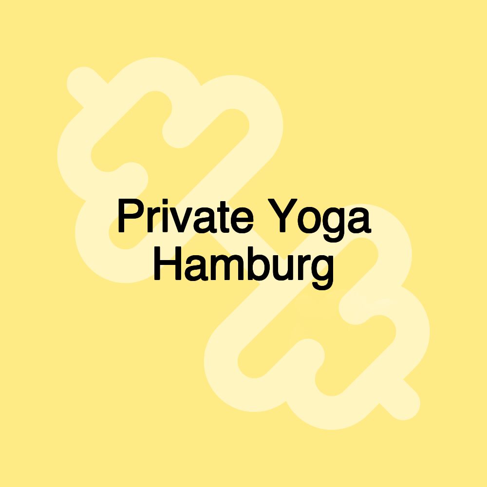 Private Yoga Hamburg