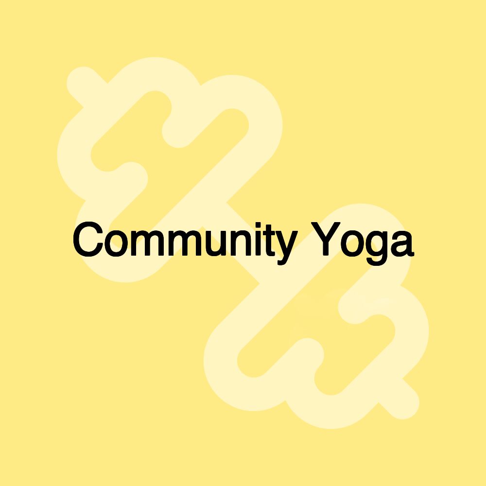 Community Yoga