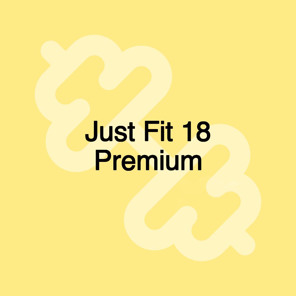 Just Fit 18 Premium