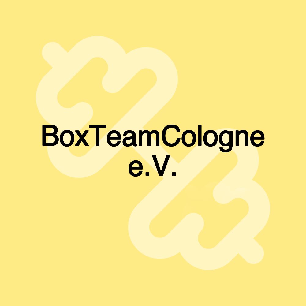 BoxTeamCologne e.V.