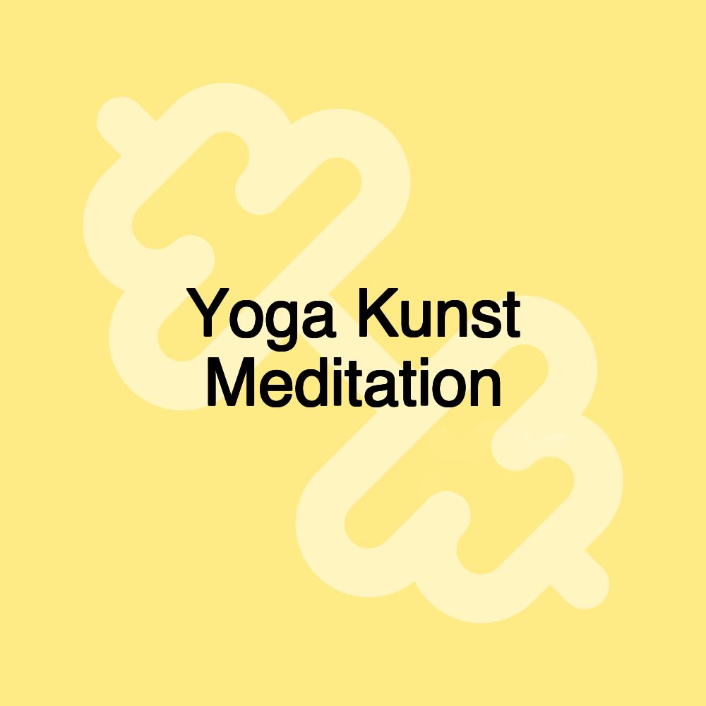 Yoga Kunst Meditation