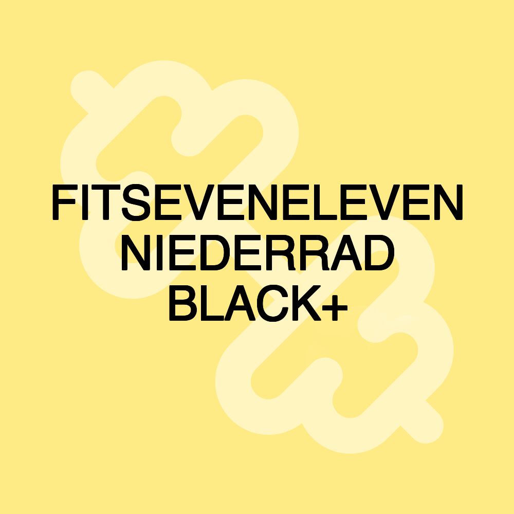 FITSEVENELEVEN NIEDERRAD BLACK+