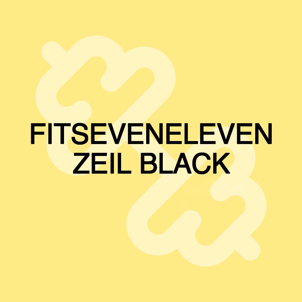 FITSEVENELEVEN ZEIL BLACK