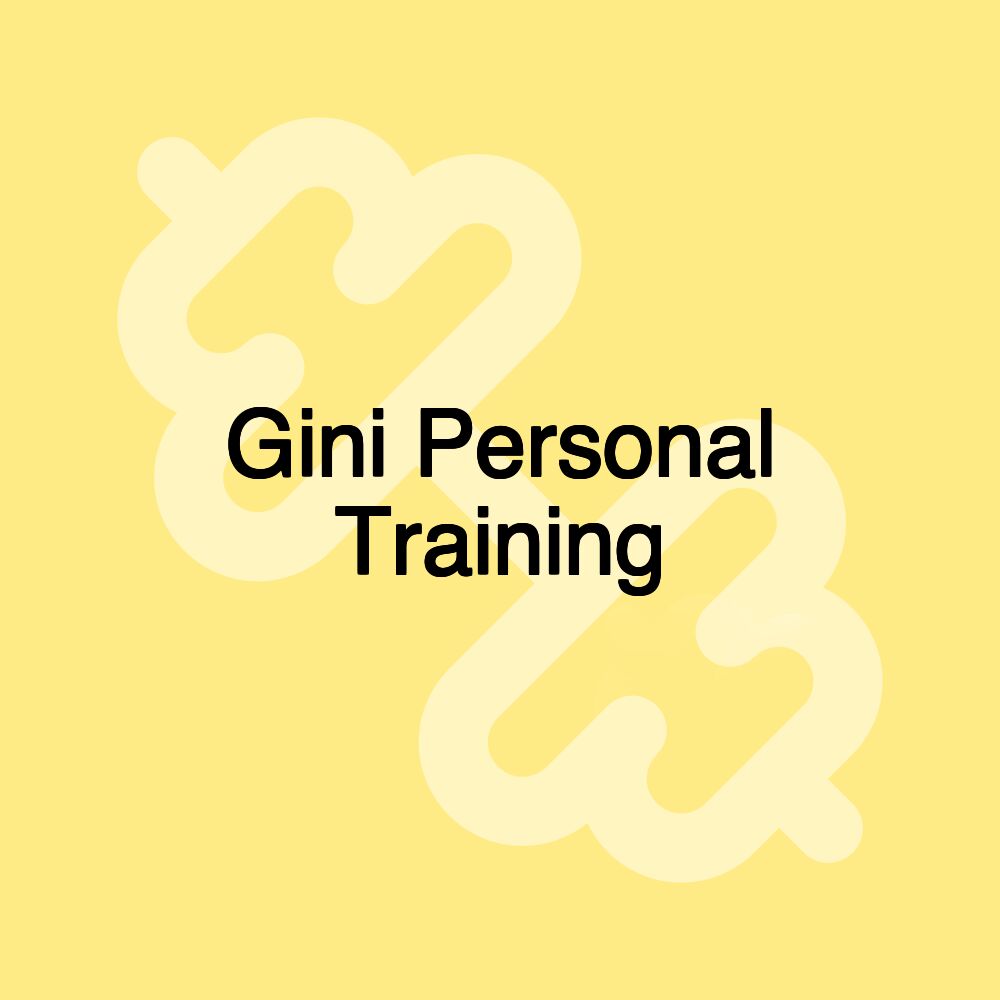 Gini Personal Training