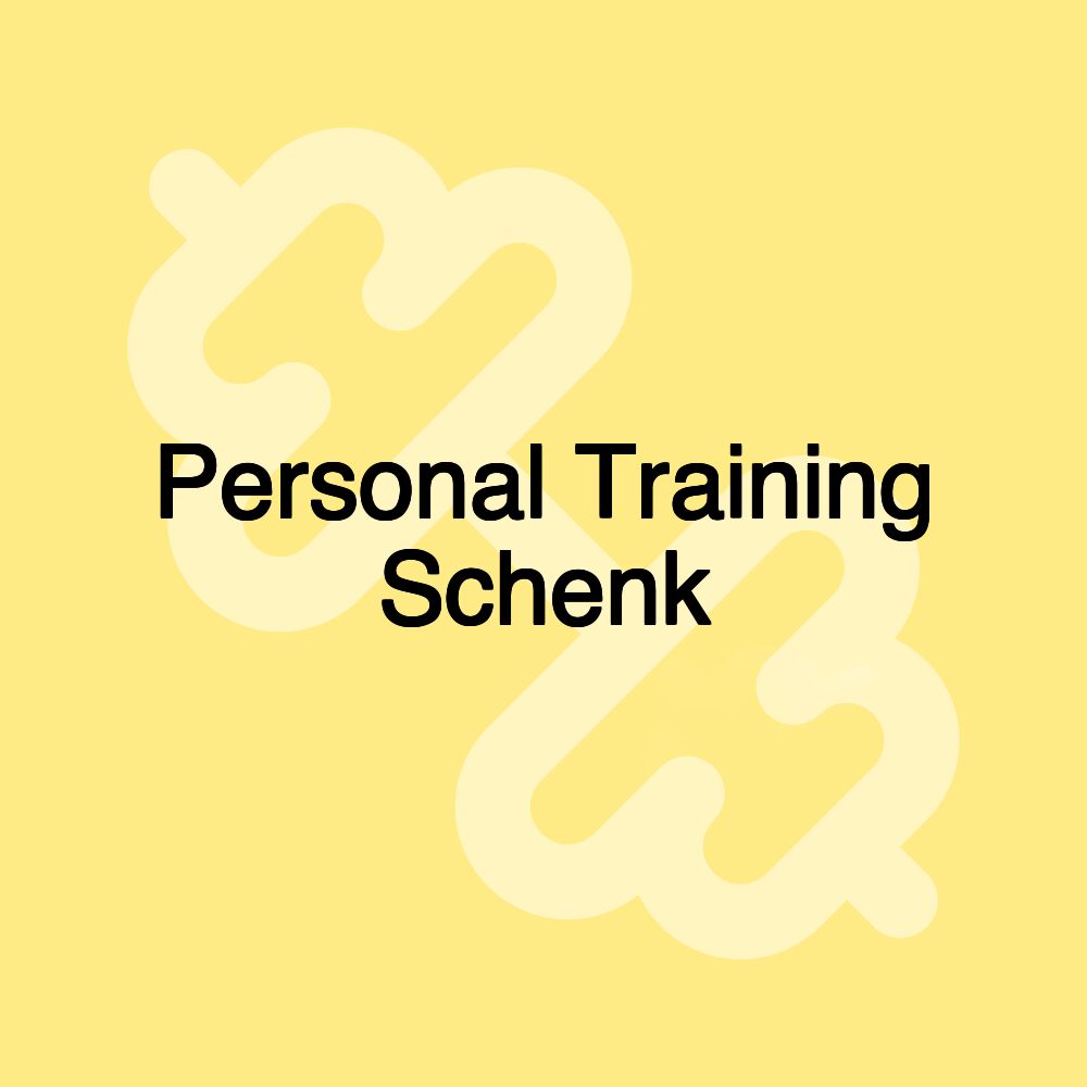 Personal Training Schenk