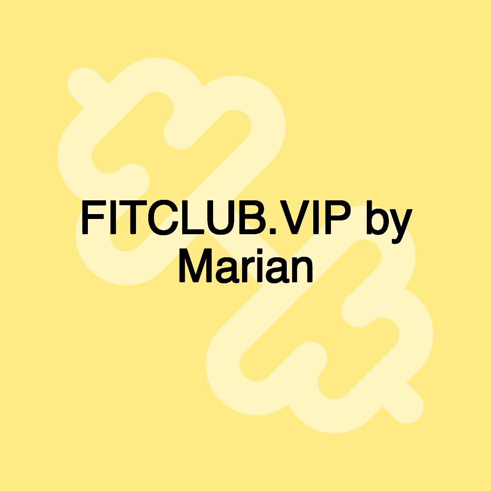 FITCLUB.VIP by Marian