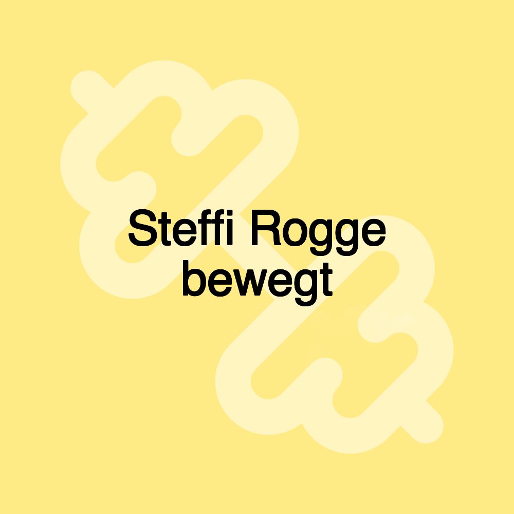 Steffi Rogge bewegt