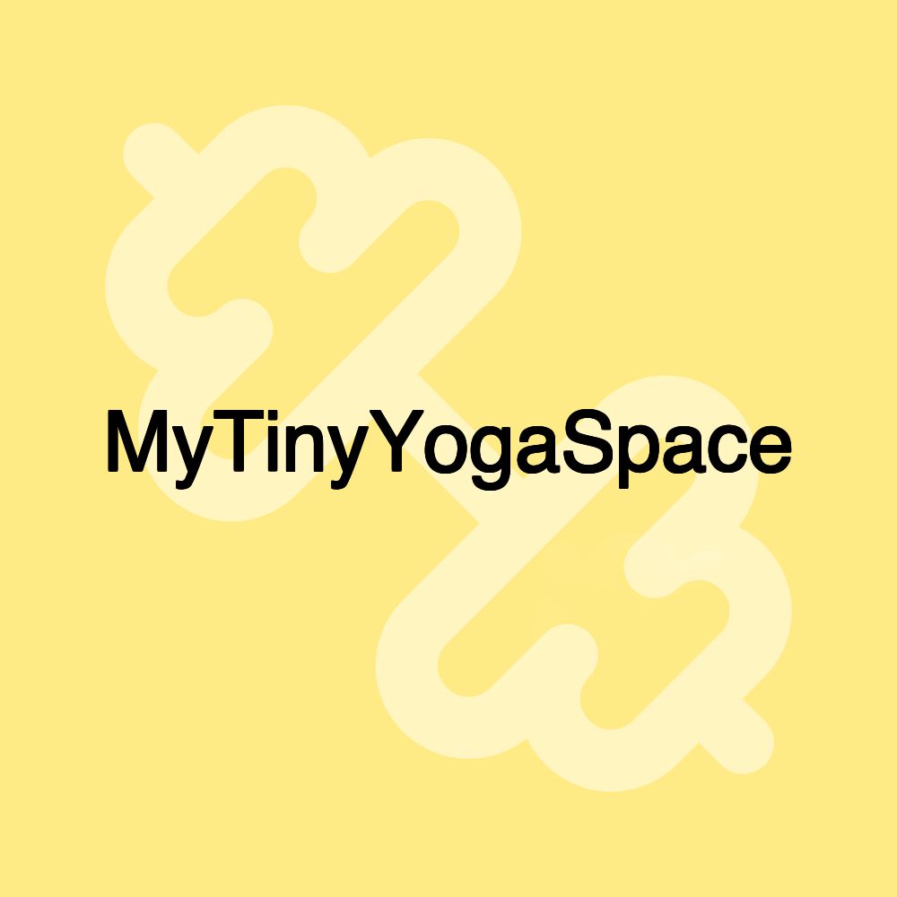 MyTinyYogaSpace