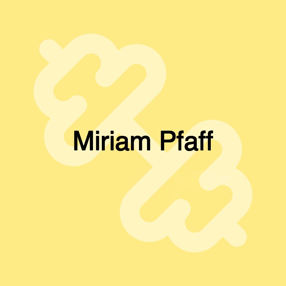 Miriam Pfaff