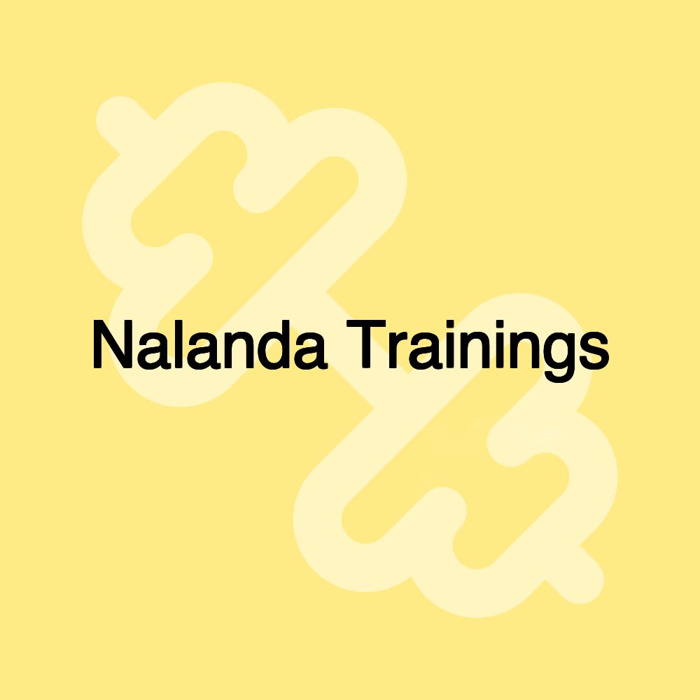 Nalanda Trainings