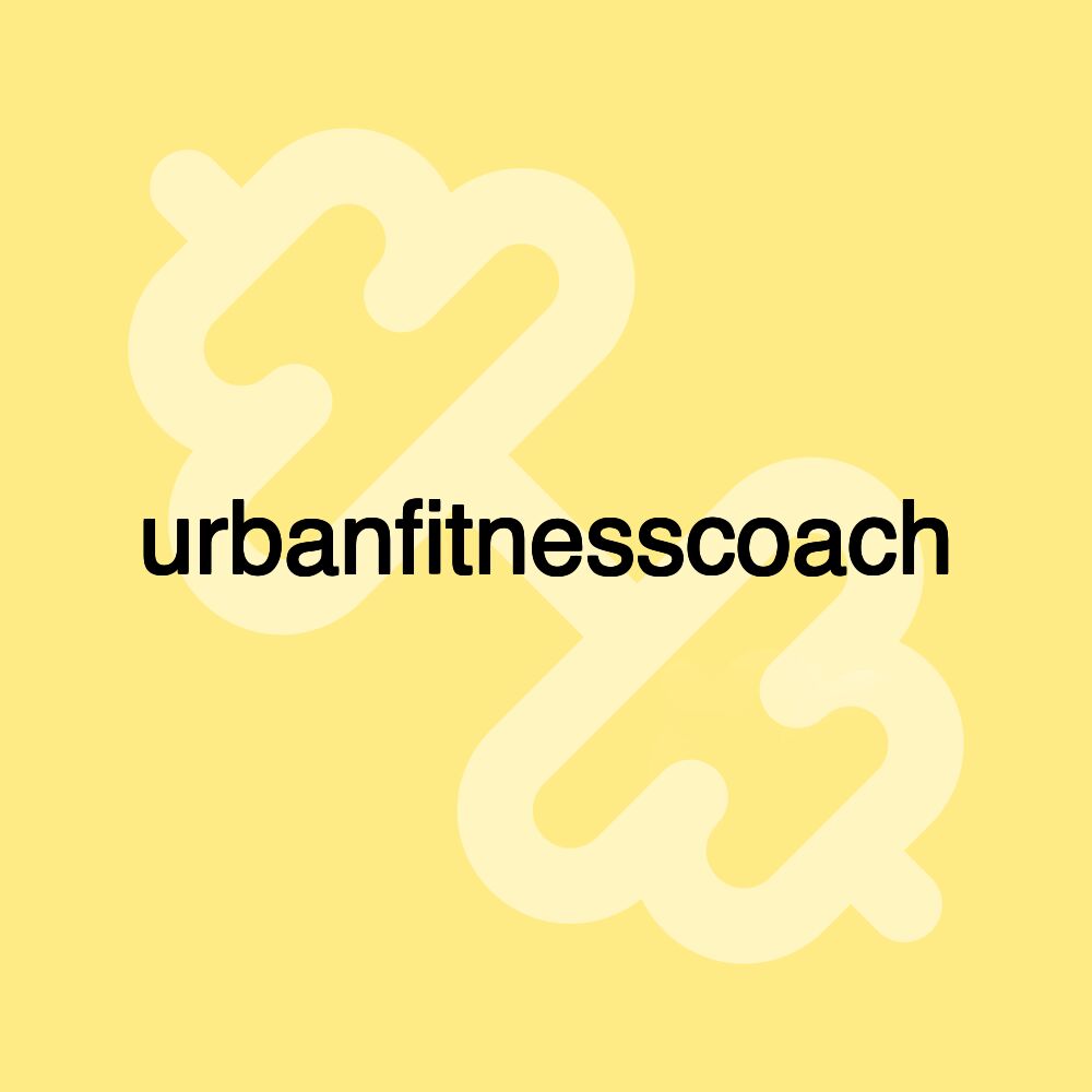 urbanfitnesscoach