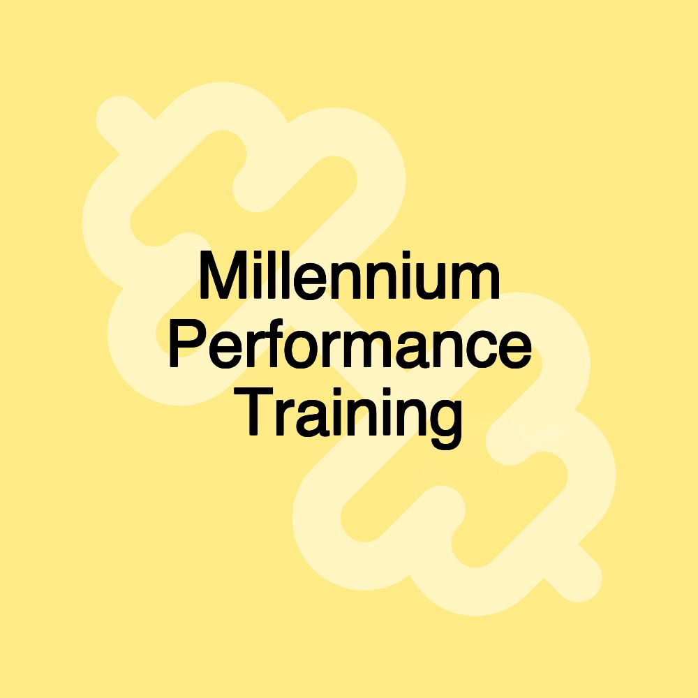 Millennium Performance Training