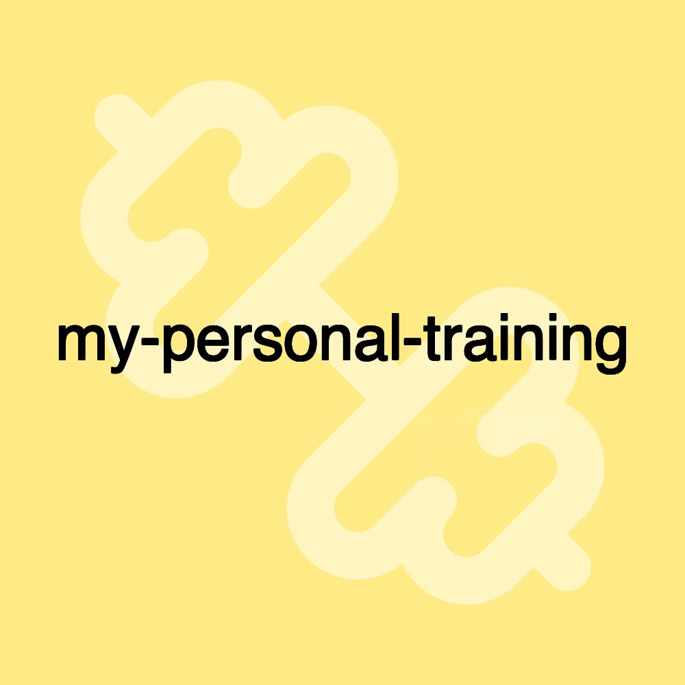 my-personal-training