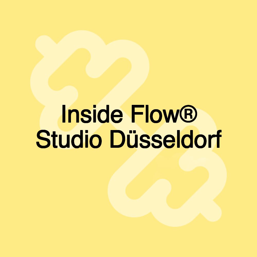 Inside Flow® Studio Düsseldorf