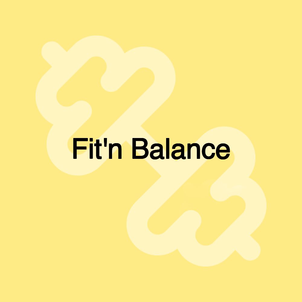 Fit'n Balance