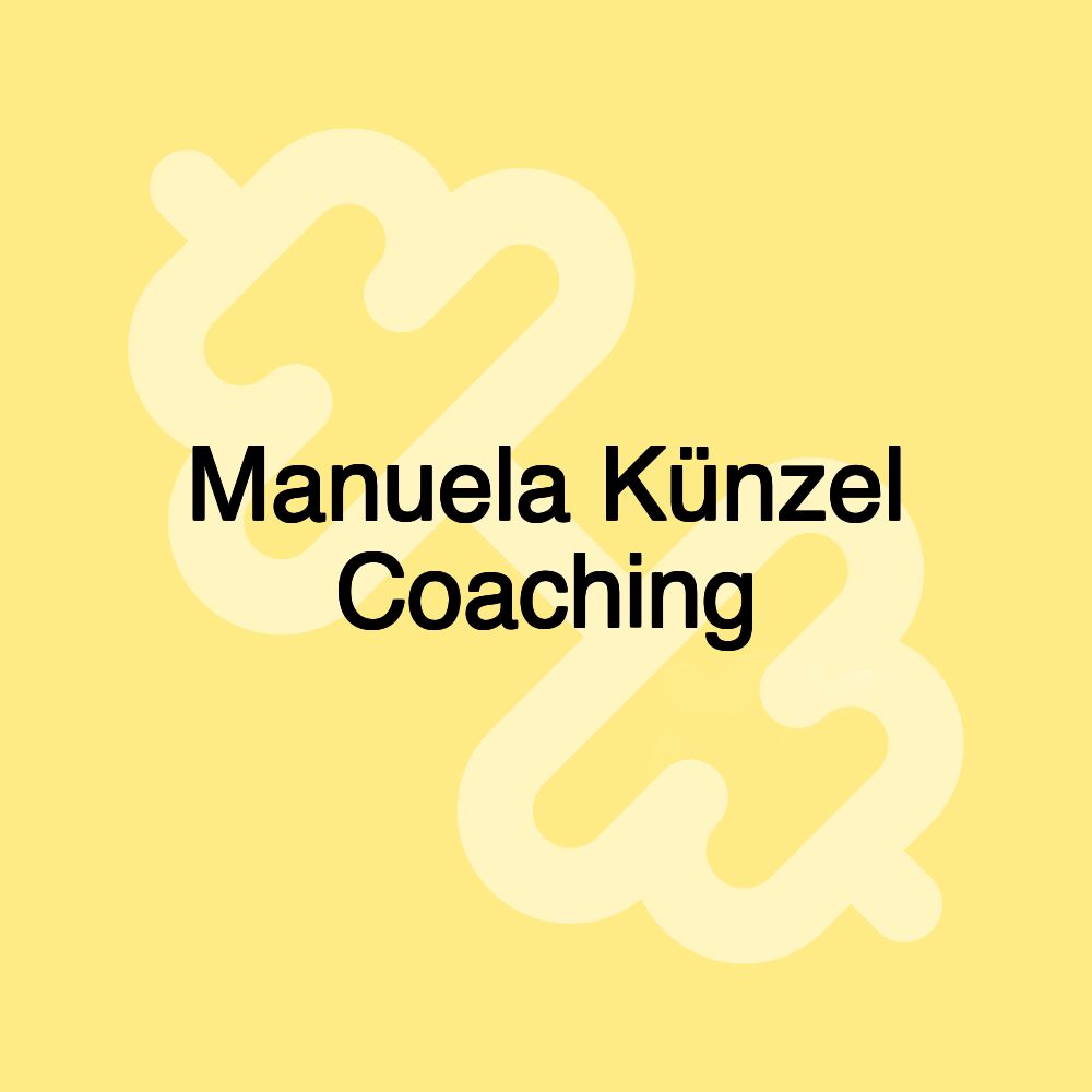 Manuela Künzel Coaching