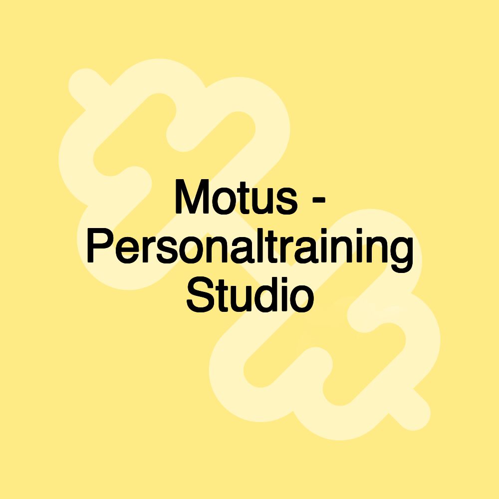 Motus - Personaltraining Studio