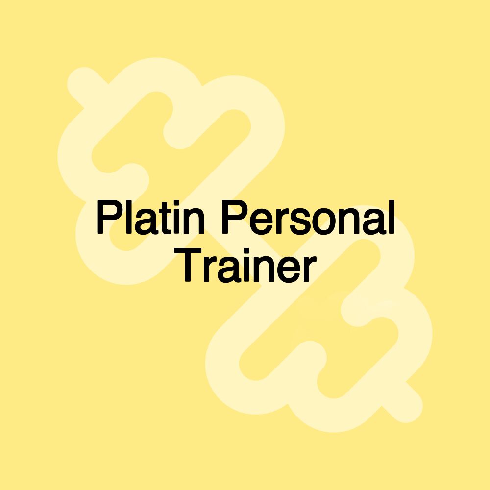 Platin Personal Trainer